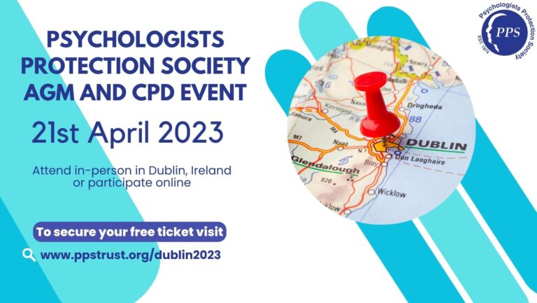 Dublin 2023 agm and cpd information graphic